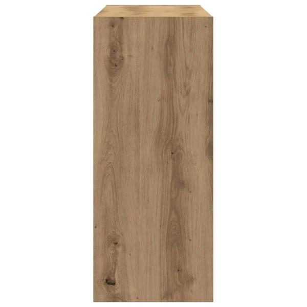 Bücherregal/Raumteiler - Artisan Eiche - 100x30x72 cm - Hergestellt aus Holzwerkstoff