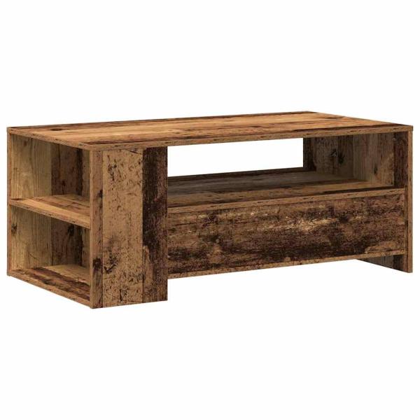Couchtisch Alte Holz 102x55x43,5 cm Ingenieurholz