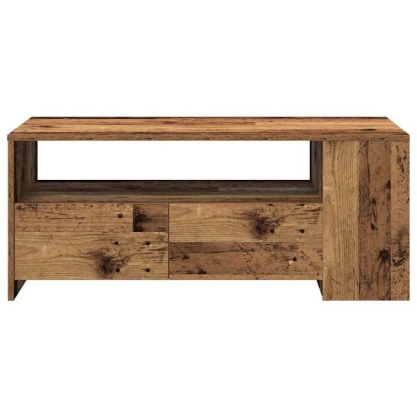 Couchtisch Alte Holz 102x55x43,5 cm Ingenieurholz
