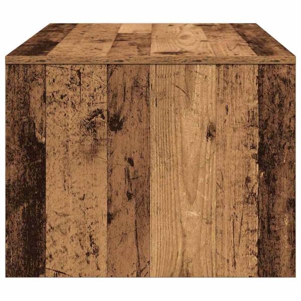 Couchtisch Alte Holz 102x55x43,5 cm Ingenieurholz