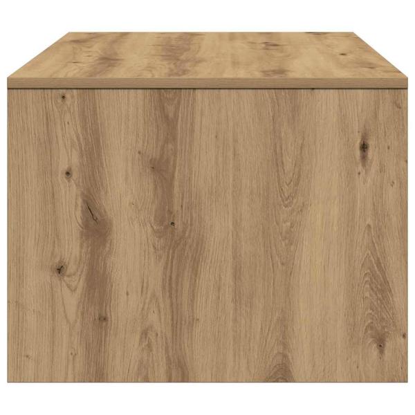 Couchtisch - Artisan-Eiche - 102x55x43,5 cm - Hergestellt aus Holzwerkstoff
