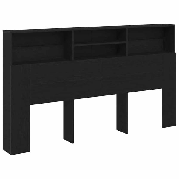 Kopfteilschrank Schwarze Eiche 180x19x103,5 cm