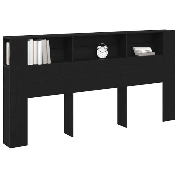 Kopfteilschrank Schwarze Eiche 200x18,5x104,5 cm