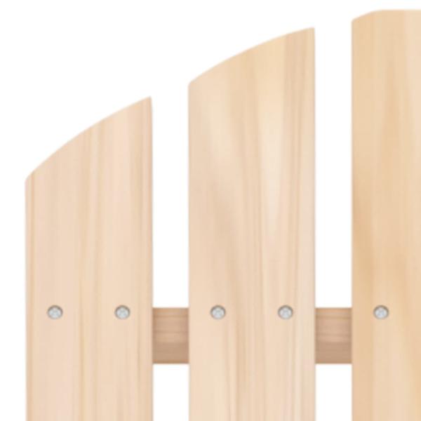 ARDEBO.de - Adirondack-Gartenstuhl Massivholz Tanne