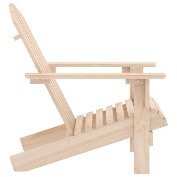 Adirondack-Gartenstuhl Massivholz Tanne