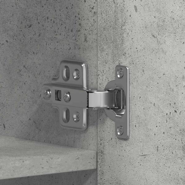 Schuhschrank Betongrau Holzwerkstoff Schuhschrank Rechteckig