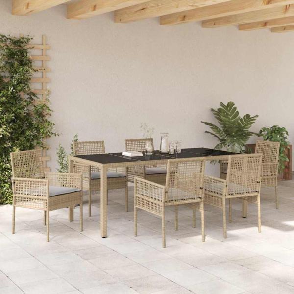 Set aus 4 Beige