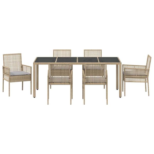 Set aus 4 Beige