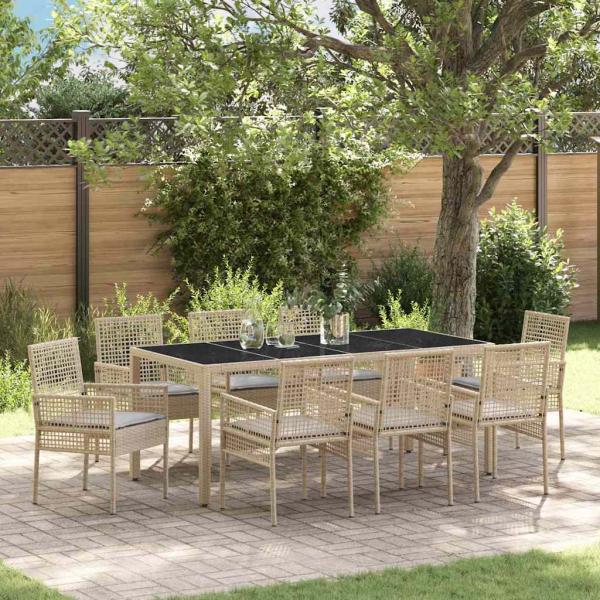 ARDEBO.de - Set aus 5 Beige und hellgrau