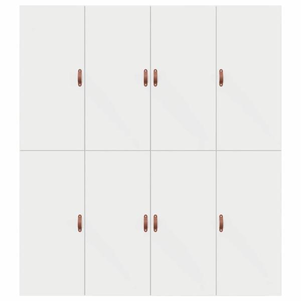 Bettgestell Weiß Holz King Stauraum Rechteckig Minimalistisch