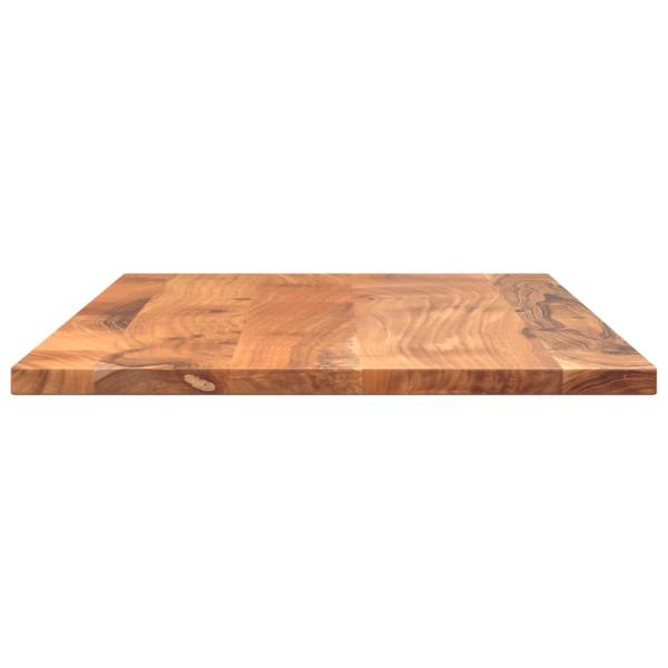Tischplatte 70x50x2,5 cm Rechteckig Massivholz Akazie