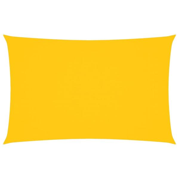 Sonnensegel Oxford-Gewebe Rechteckig 2,5x5 m Gelb