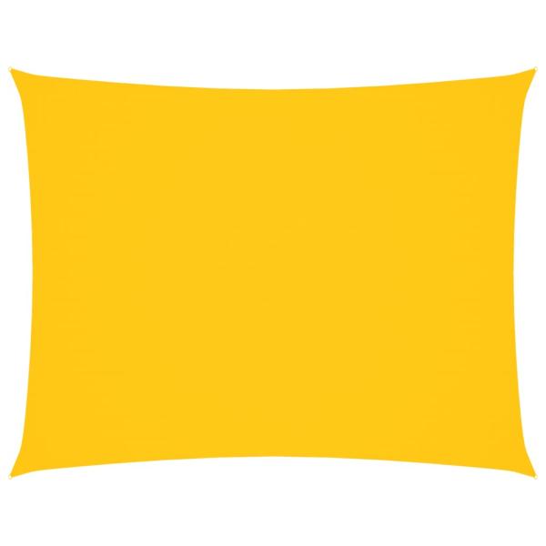 Sonnensegel Oxford-Gewebe Rechteckig 4x5 m Gelb