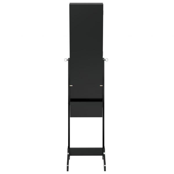 Standspiegel Schwarz 34x37x146 cm