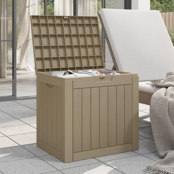 Gartenbox Grau 55,5x43x53 cm Polypropylen