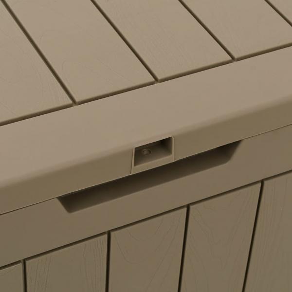 Gartenbox Grau 55,5x43x53 cm Polypropylen