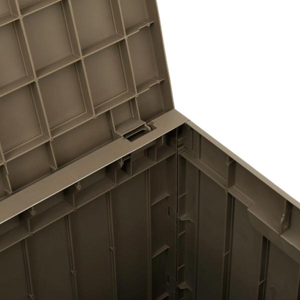 Gartenbox Grau 55,5x43x53 cm Polypropylen