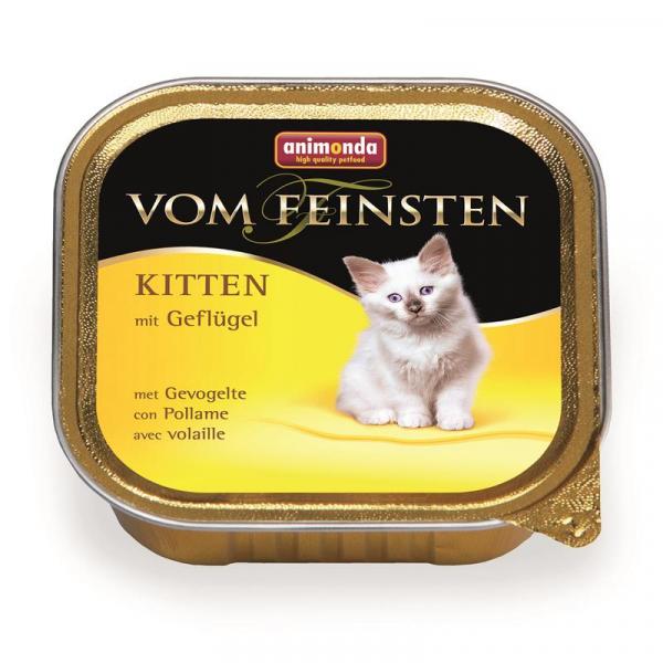 ARDEBO.de Animonda Cat vom Feinsten Kitten Geflügel 100g
