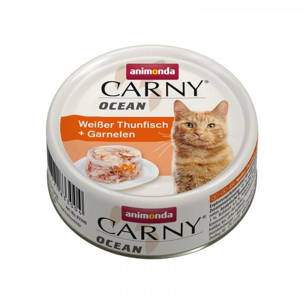 ARDEBO.de Animonda Cat Carny Ocean Weißer Thunfisch & Garnelen 80g