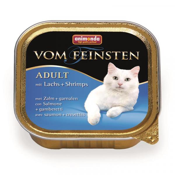 ARDEBO.de Animonda Cat vom Feinsten Adult Lachs & Schrimps 100g