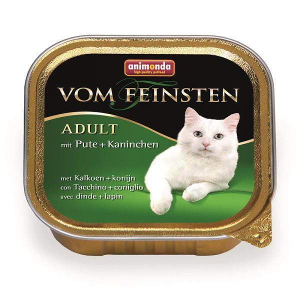 ARDEBO.de Animonda Cat vom Feinsten Adult Pute & Kaninchen 100g