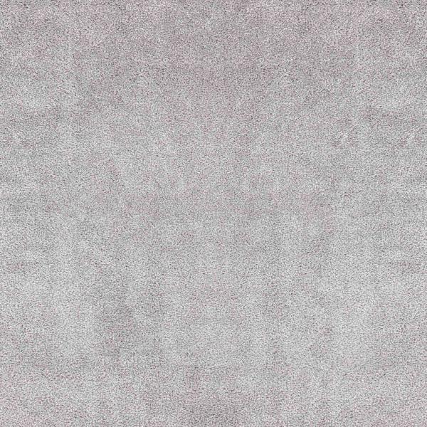 Flauschiger Teppich mit Latexrücken Grau 120x120 cm