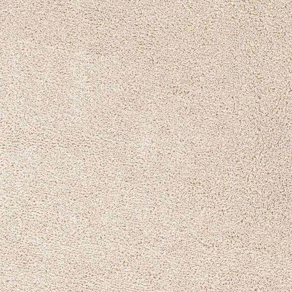 Flauschiger Teppich mit Latexrücken Creme ø160 cm