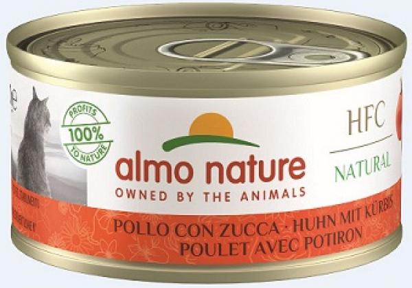 ARDEBO.de Almo Nature HFC Natural Huhn mit Kürbis 70g