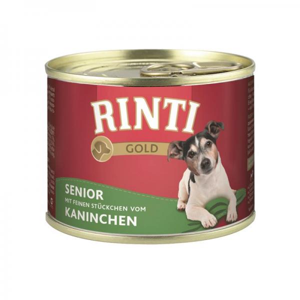 ARDEBO.de Rinti Dose Gold Senior mit Kaninchen 185 g