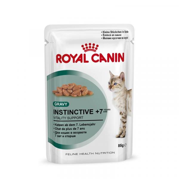 ARDEBO.de Royal Canin Feline Instictive 7+ in Soße P.B. Multipack 12x85g