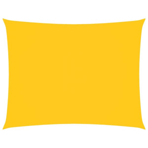 Sonnensegel Oxford-Gewebe Rechteckig 2,5x3,5 m Gelb