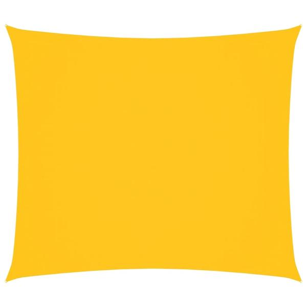 Sonnensegel Oxford-Gewebe Rechteckig 2x2,5 m Gelb