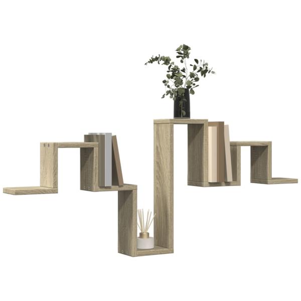 Wandregal Sonoma-Eiche 104,5x10x43 cm Holzwerkstoff