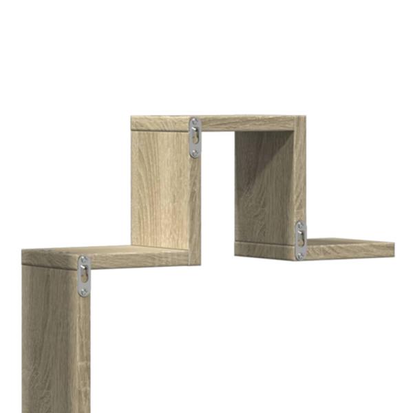 Wandregal Sonoma-Eiche 104,5x10x43 cm Holzwerkstoff