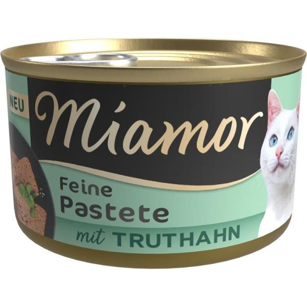 ARDEBO.de Miamor Dose Feine Pastete mit Truthahn 85g