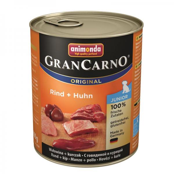 ARDEBO.de Animonda Dog GranCarno Junior Rind & Huhn 800g