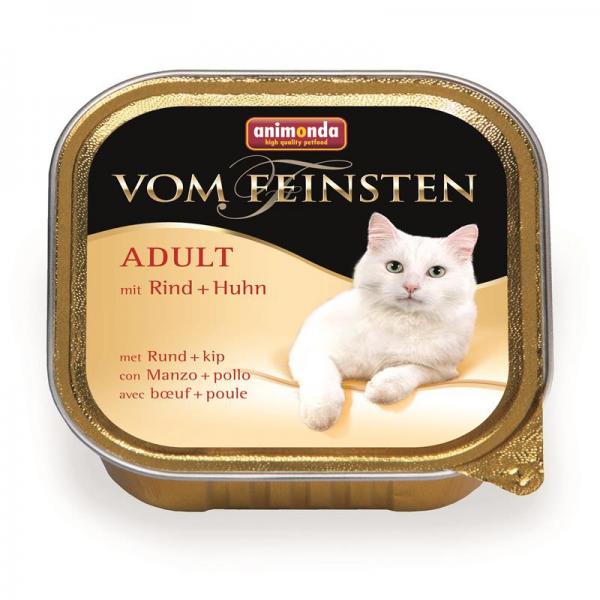 ARDEBO.de Animonda Cat vom Feinsten Adult mit Rind & Huhn 100g