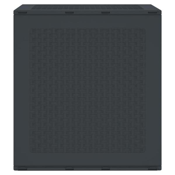 Gartenlagerbox Anthrazit 55x53x57 cm PP