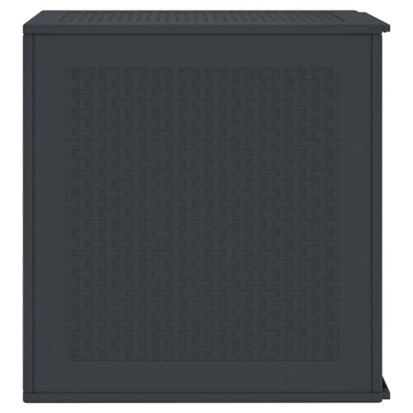 Gartenlagerbox Anthrazit 55x53x57 cm PP