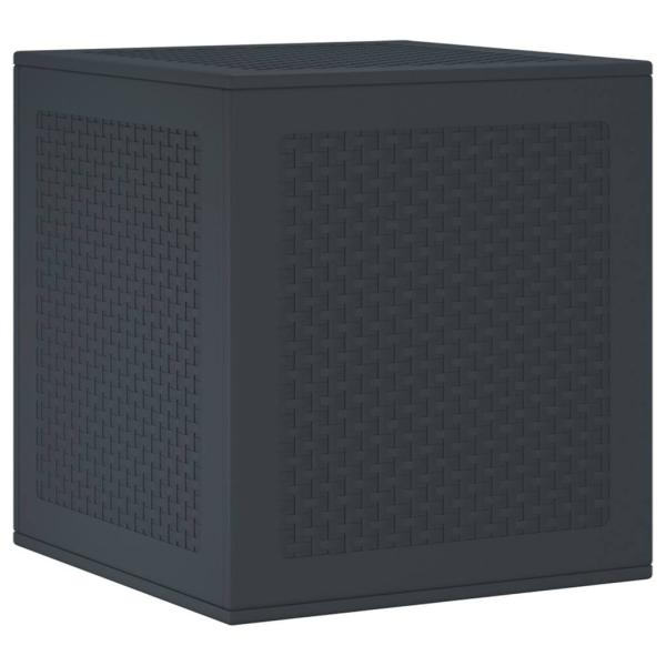 Gartenlagerbox Anthrazit 55x53x57 cm PP