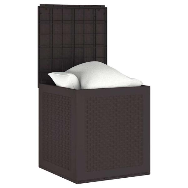 Gartenlagerbox Braun 55x53x57 cm PP