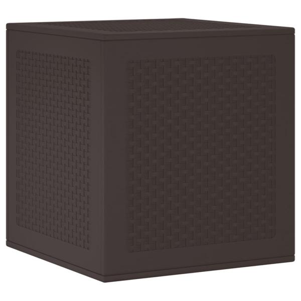 Gartenlagerbox Braun 55x53x57 cm PP