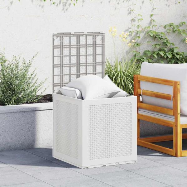 Gartenlagerbox Weiß 55x53x57 cm PP