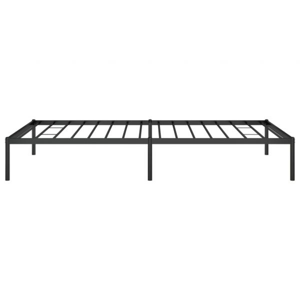 Bettgestell Metall Schwarz 107x203 cm