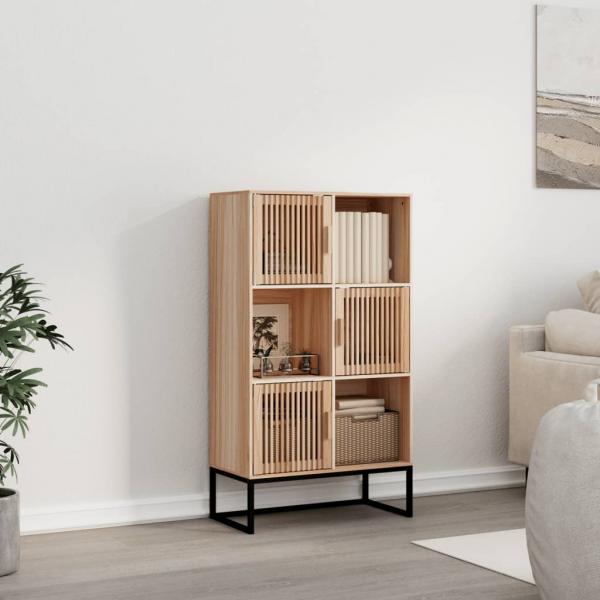 ARDEBO.de - Highboard 70x35x125 cm Holzwerkstoff