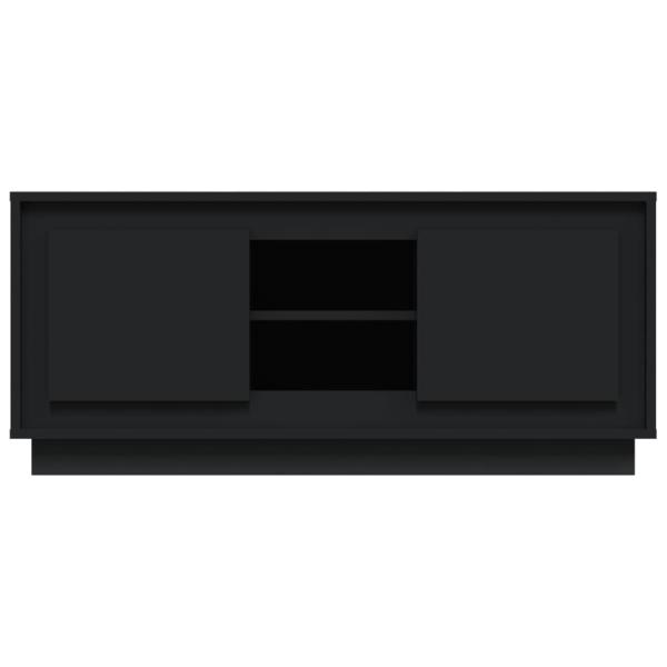 TV-Schrank Schwarz 102x35x45 cm Holzwerkstoff