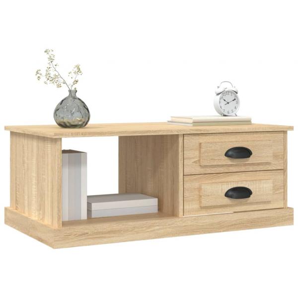 Couchtisch Sonoma-Eiche 90x50x35 cm Holzwerkstoff