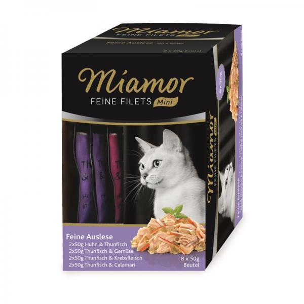 ARDEBO.de Miamor FB Feine Filets Mini Multibox Feine Auslese 8 x 50 g