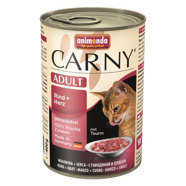 ARDEBO.de Animonda Cat Carny Adult Rind & Herz 400g