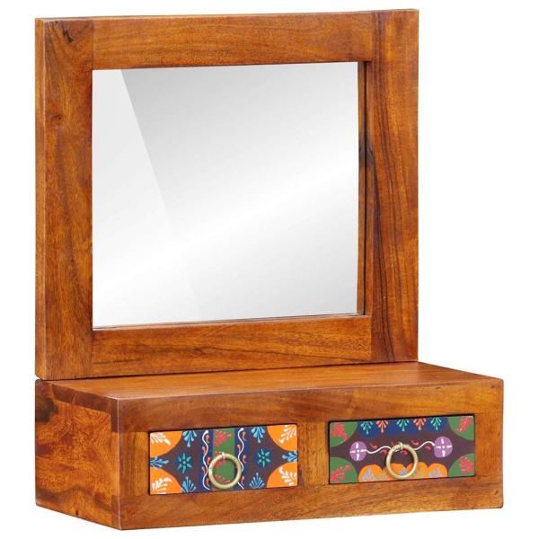 ARDEBO.de - Wandschrank 40x20x50 cm Massivholz Akazie